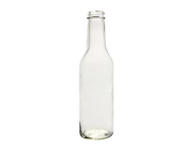 5 oz. Clear Glass Woozy Bottle